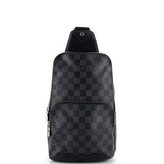 Louis Vuitton Avenue Sling Bag Damier Graphite