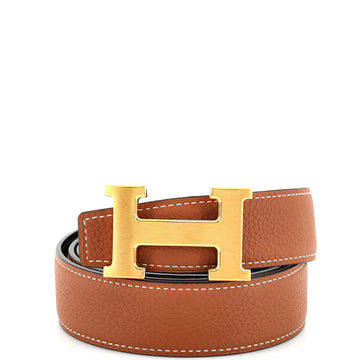 Hermes Constance Reversible Belt Leather Medium