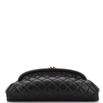 Chanel Timeless Clutch Quilted Lambskin