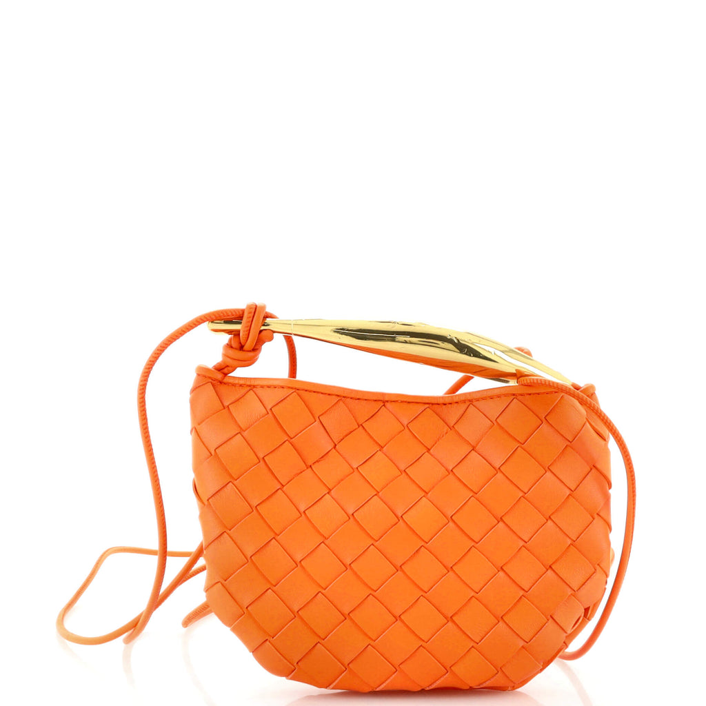 Bottega Veneta Sardine Top Handle Bag Intrecciato Nappa Mini 264693