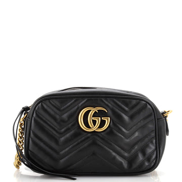 Gucci GG Marmont Shoulder Bag Matelasse Leather Small