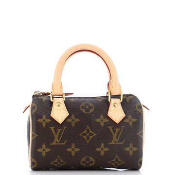 Louis Vuitton Speedy Mini HL Handbag Monogram Canvas