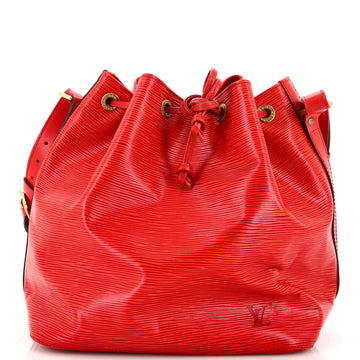 Louis Vuitton Petit Noe Handbag Epi Leather