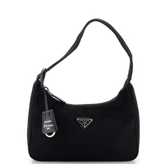 Prada Re-Edition 2000 Hobo Tessuto Mini