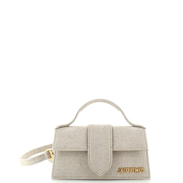 Jacquemus Le Bambino Top Handle Flap Bag Canvas