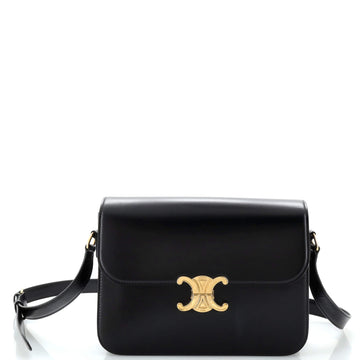 Celine Triomphe Shoulder Bag Smooth Calfskin Medium