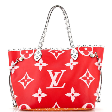 Louis Vuitton Neverfull NM Tote Limited Edition Colored Monogram Giant MM