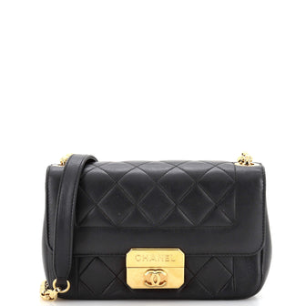 Chanel Chic With Me Flap Bag Quilted Lambskin Mini