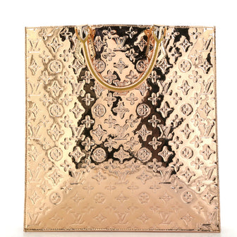 Louis Vuitton Sac Plat Bag Monogram Miroir PVC