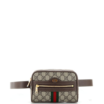 Gucci Ophidia Belt Bag GG Coated Canvas Small