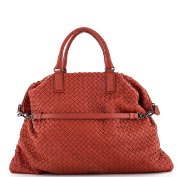 Bottega Veneta Convertible Satchel Intrecciato Nappa Large