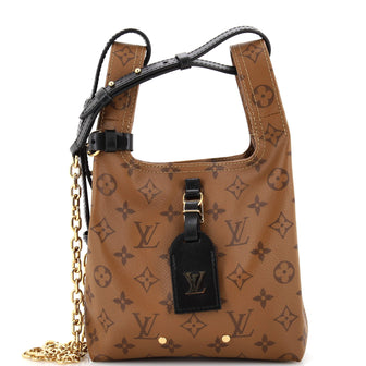 Louis Vuitton Atlantis Handbag Reverse Monogram Canvas BB