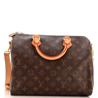 Louis Vuitton Speedy Bandouliere Bag Monogram Canvas 30