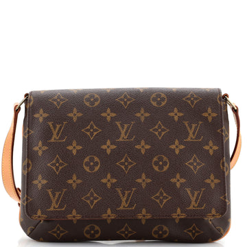 Louis Vuitton Musette Tango Handbag Monogram Canvas