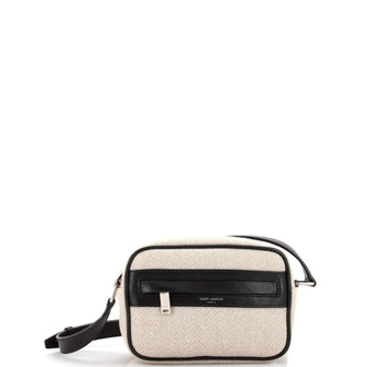 Saint Laurent Camp Camera Bag Canvas Mini
