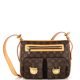 Louis Vuitton Hudson Handbag Monogram Canvas GM
