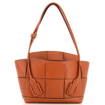 Bottega Veneta Arco Bag Maxi Intrecciato Leather Small