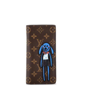 Louis Vuitton Brazza Wallet Monogram Canvas with LV Friends Patch