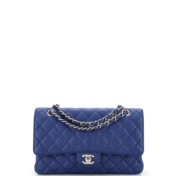 Chanel Classic Double Flap Bag Quilted Caviar Medium