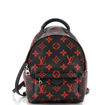 Louis Vuitton Palm Springs Backpack Limited Edition Monogram Infrarouge Mini