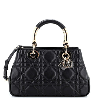 Christian Dior Lady 95.22 Bag Cannage Embossed Leathe Medium