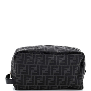 Fendi Toiletry Pouch Zucca Canvas Medium