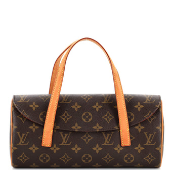 Louis Vuitton Sonatine Handbag Monogram Canvas