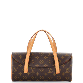 Louis Vuitton Sonatine Handbag Monogram Canvas