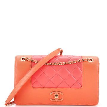 Chanel Mademoiselle Vintage Flap Bag Quilted Sheepskin Medium