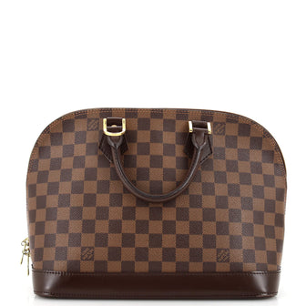 Louis Vuitton Vintage Alma Handbag Damier PM