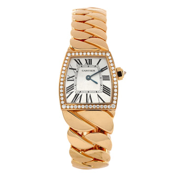 Cartier La Dona de Cartier Quartz Watch Rose Gold with Diamond Bezel 22