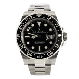 Rolex Oyster Perpetual Date GMT-Master II Automatic Watch Stainless Steel and Cerachrom 40