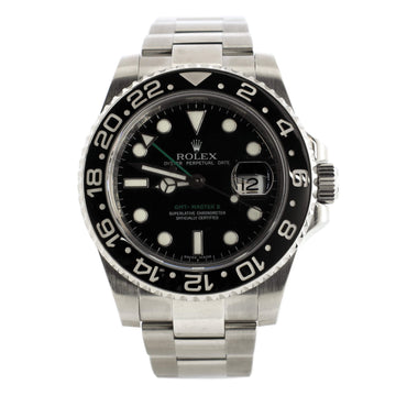 Rolex Oyster Perpetual Date GMT-Master II Automatic Watch Stainless Steel and Cerachrom 40