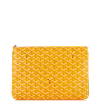 Goyard Senat Zip Pouch Coated Canvas MM
