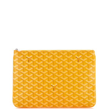 Goyard Senat Zip Pouch Coated Canvas MM