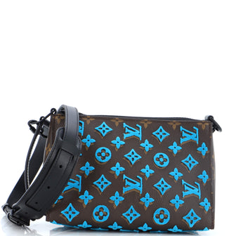 Louis Vuitton Triangle Messenger Monogram Tuffetage Canvas