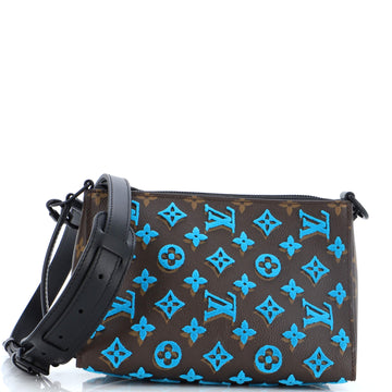 Louis Vuitton Triangle Messenger Monogram Tuffetage Canvas