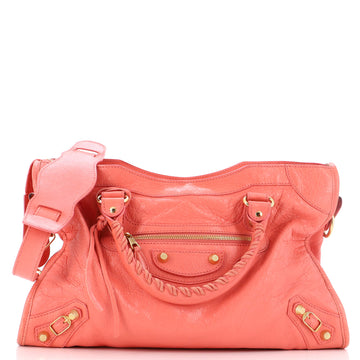 Balenciaga City Giant Studs Bag Leather Medium