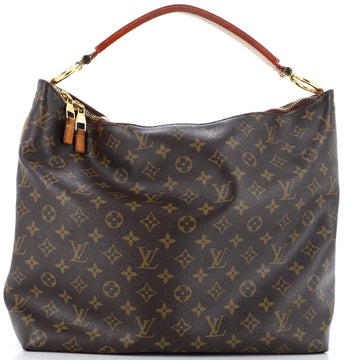 Louis Vuitton Sully Handbag Monogram Canvas MM