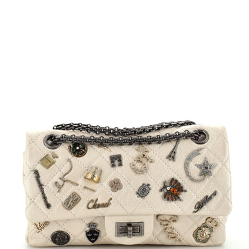 Chanel Lucky Charms Reissue 2.55 Flap Bag Quilted Aged Calfskin 225