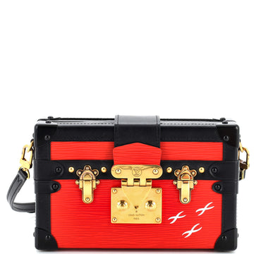 Louis Vuitton Petite Malle Handbag Epi Leather