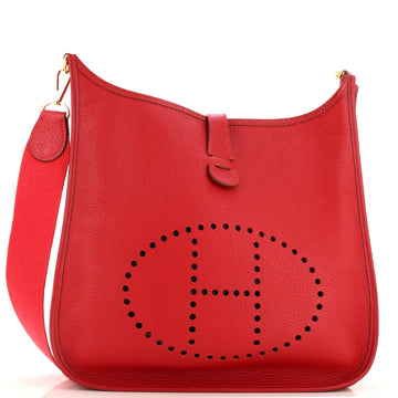 Hermes Evelyne Bag Gen I Clemence GM