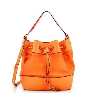 Loewe Midnight Bucket Bag Leather Medium