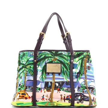 Louis Vuitton Ailleurs Cabas Limited Edition Printed Canvas PM