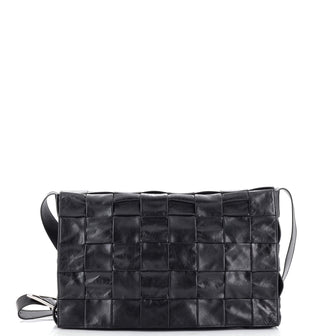Bottega Veneta Stretch Cassette Crossbody Bag Maxi Intrecciato Leather Large