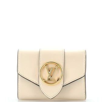 Louis Vuitton LV Pont 9 Wallet Leather Compact
