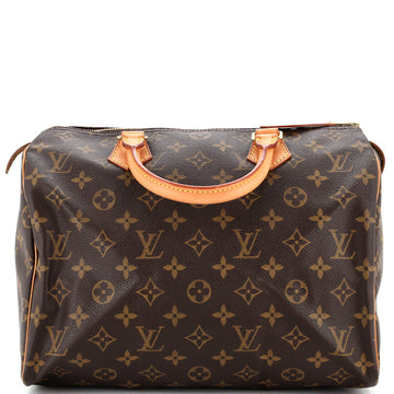 Louis Vuitton Speedy Handbag Monogram Canvas 30