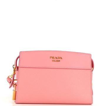 Prada Esplanade Crossbody Bag Saffiano with City Calf Small