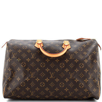 Louis Vuitton Speedy Handbag Monogram Canvas 40