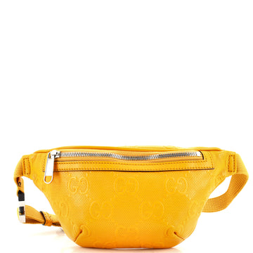 Gucci Belt Bag GG Embossed Perforated Leather Small